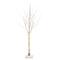 4ft. Pre-Lit Birch Artificial Christmas Tree, Warm White LED Lights